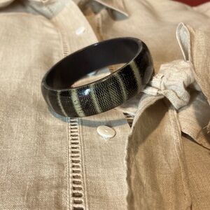 Bangle Snakeskin/eel skin print
